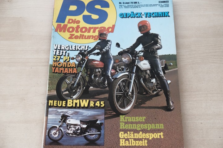 Deckblatt PS Sport Motorrad (06/1978)